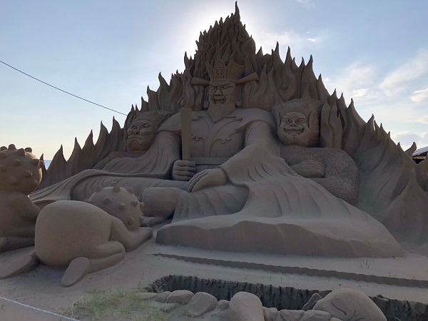 砂の彫刻